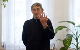 Воспоминания севастопольского писателя Василия Куликова о войне на встрече, посвященной 69-ой годовщине освобождения Балаклавы