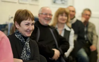 Воспоминания севастопольского писателя Василия Куликова о войне на встрече, посвященной 69-ой годовщине освобождения Балаклавы