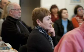 Воспоминания севастопольского писателя Василия Куликова о войне на встрече, посвященной 69-ой годовщине освобождения Балаклавы