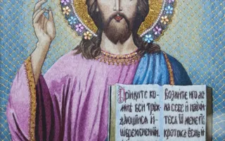 Живопись, вышитая на полотне, от севастопольских мастериц Клавдии Гориной и Татьяны Дидиной