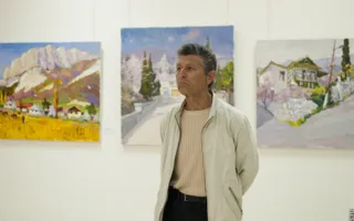 Разнообразие украинских живописных школ на отчётной выставке пленэра «Аквамарин V. Весна 2013»