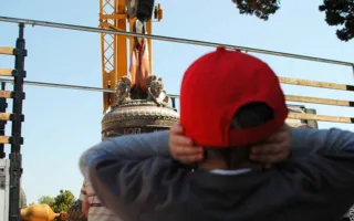 В Севастополе в Херсонесе встретили самый большой на Украине колокол