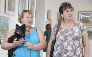 Впервые в Севастополе представлена выставка романтичной художницы Натальи Лемешевой