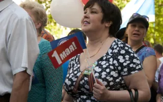 1 мая в Севастополе — традиционная праздничная демонстрация трудовых коллективов