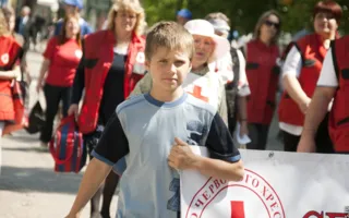 1 мая в Севастополе — традиционная праздничная демонстрация трудовых коллективов