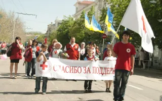 1 мая в Севастополе — традиционная праздничная демонстрация трудовых коллективов