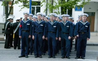 Ночная репетиция прохождения войск на параде в честь Дня Победы в Севастополе