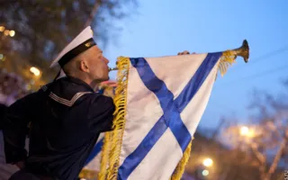 Ночная репетиция прохождения войск на параде в честь Дня Победы в Севастополе