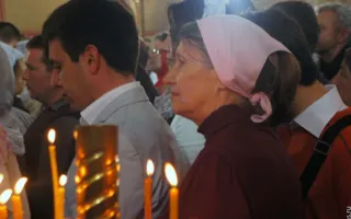 Севастопольцы в Херсонесе встретили светлый праздник Пасхи вместе с Президентом Украины
