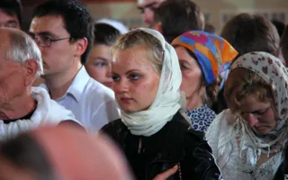 Севастопольцы в Херсонесе встретили светлый праздник Пасхи вместе с Президентом Украины