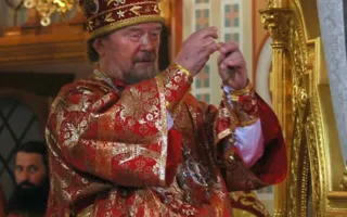 Севастопольцы в Херсонесе встретили светлый праздник Пасхи вместе с Президентом Украины
