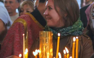 Севастопольцы в Херсонесе встретили светлый праздник Пасхи вместе с Президентом Украины