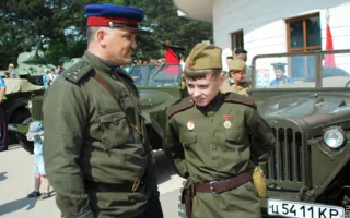 Музейный праздник «Знамёна Славы» состоялся на Сапун-горе