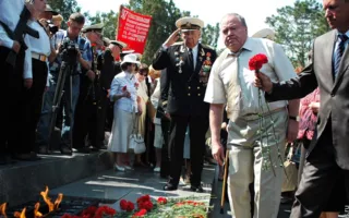 Музейный праздник «Знамёна Славы» состоялся на Сапун-горе