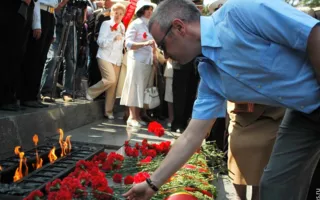 Музейный праздник «Знамёна Славы» состоялся на Сапун-горе