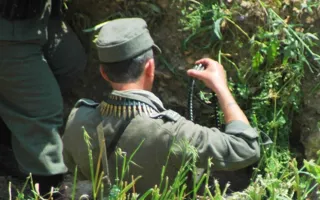 В рамках праздника «Знамена славы» состоялась реконструкция штурма Сапун-горы 7 мая 1944 года