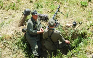 В рамках праздника «Знамена славы» состоялась реконструкция штурма Сапун-горы 7 мая 1944 года