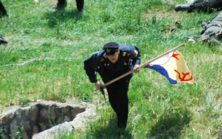 В рамках праздника «Знамена славы» состоялась реконструкция штурма Сапун-горы 7 мая 1944 года