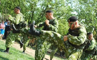В рамках праздника «Знамена славы» состоялась реконструкция штурма Сапун-горы 7 мая 1944 года