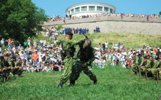 В рамках праздника «Знамена славы» состоялась реконструкция штурма Сапун-горы 7 мая 1944 года