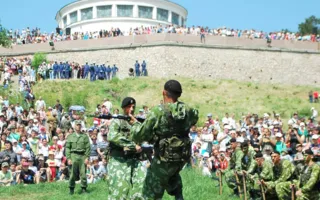 В рамках праздника «Знамена славы» состоялась реконструкция штурма Сапун-горы 7 мая 1944 года