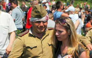 В рамках праздника «Знамена славы» состоялась реконструкция штурма Сапун-горы 7 мая 1944 года