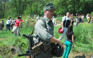 В рамках праздника «Знамена славы» состоялась реконструкция штурма Сапун-горы 7 мая 1944 года