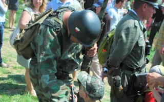 В рамках праздника «Знамена славы» состоялась реконструкция штурма Сапун-горы 7 мая 1944 года