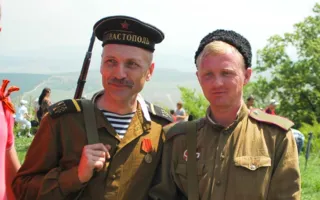 В рамках праздника «Знамена славы» состоялась реконструкция штурма Сапун-горы 7 мая 1944 года