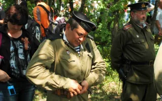 В рамках праздника «Знамена славы» состоялась реконструкция штурма Сапун-горы 7 мая 1944 года