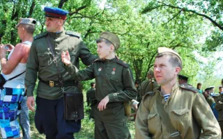В рамках праздника «Знамена славы» состоялась реконструкция штурма Сапун-горы 7 мая 1944 года