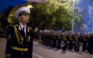 Генеральная репетиция прохождения войск на Параде Победителей в Севастополе