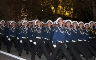 Генеральная репетиция прохождения войск на Параде Победителей в Севастополе