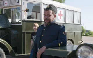 Раритетные автомобили на выставке ретро-техники в рамках фестиваля «Ради жизни на земле»