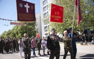 На Параде Победителей в Севастополе 9 мая впервые за много лет была использована военная техника