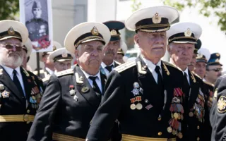 На Параде Победителей в Севастополе 9 мая впервые за много лет была использована военная техника