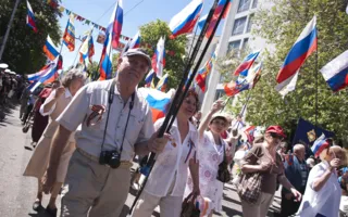 На Параде Победителей в Севастополе 9 мая впервые за много лет была использована военная техника