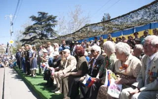 На Параде Победителей в Севастополе 9 мая впервые за много лет была использована военная техника