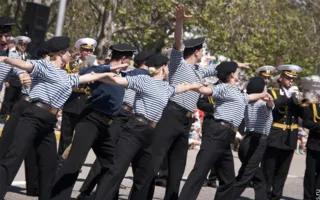На Параде Победителей в Севастополе 9 мая впервые за много лет была использована военная техника