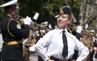 На Параде Победителей в Севастополе 9 мая впервые за много лет была использована военная техника