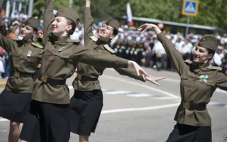 На Параде Победителей в Севастополе 9 мая впервые за много лет была использована военная техника