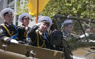 На Параде Победителей в Севастополе 9 мая впервые за много лет была использована военная техника