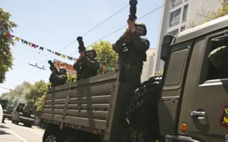 На Параде Победителей в Севастополе 9 мая впервые за много лет была использована военная техника
