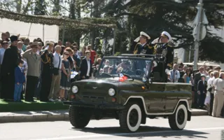 На Параде Победителей в Севастополе 9 мая впервые за много лет была использована военная техника