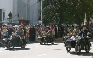 На Параде Победителей в Севастополе 9 мая впервые за много лет была использована военная техника