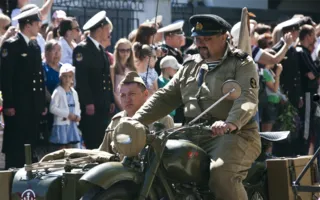 На Параде Победителей в Севастополе 9 мая впервые за много лет была использована военная техника