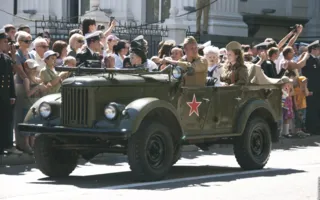 На Параде Победителей в Севастополе 9 мая впервые за много лет была использована военная техника