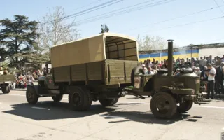 На Параде Победителей в Севастополе 9 мая впервые за много лет была использована военная техника