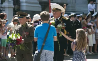 На Параде Победителей в Севастополе 9 мая впервые за много лет была использована военная техника