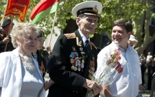 На Параде Победителей в Севастополе 9 мая впервые за много лет была использована военная техника
